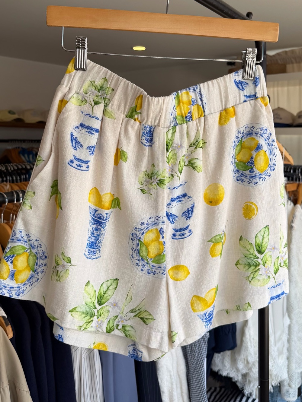 Italia Lemon Shorts